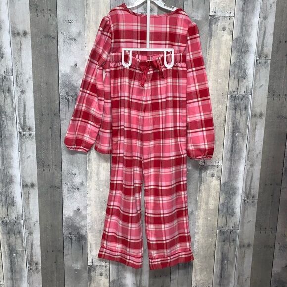 Lands End Kids Girls Pajama Set Medium 10-12 - Picture 3 of 4